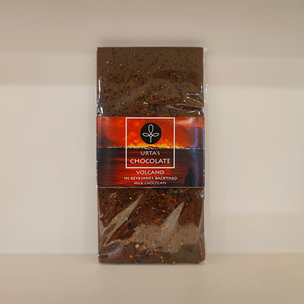 Milk Chocolate with Volcano Salt