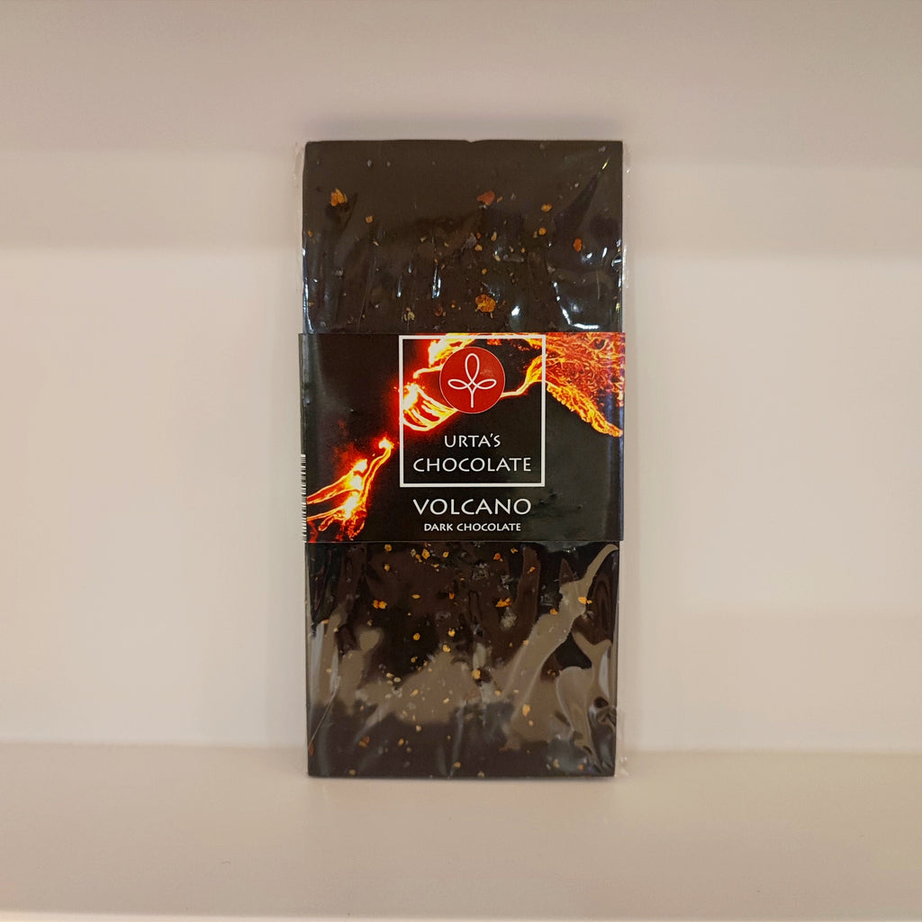 Dark Chocolate with Volcano salt